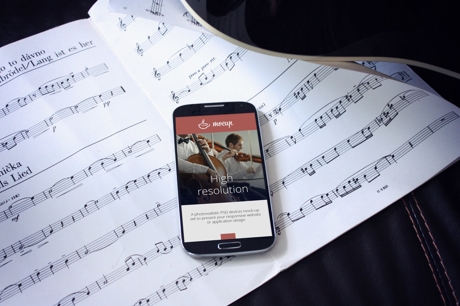 Download Free Samsung Mockup Musician | Free Mockup PSD Mockup Templates