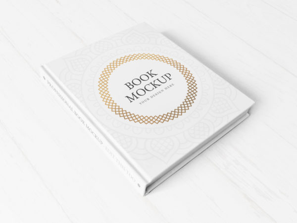 Hardcover Book Mockup PSD