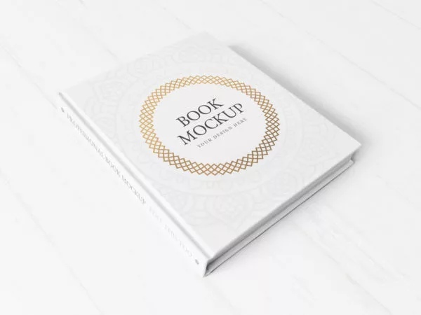 Hardcover Book Mockup PSD