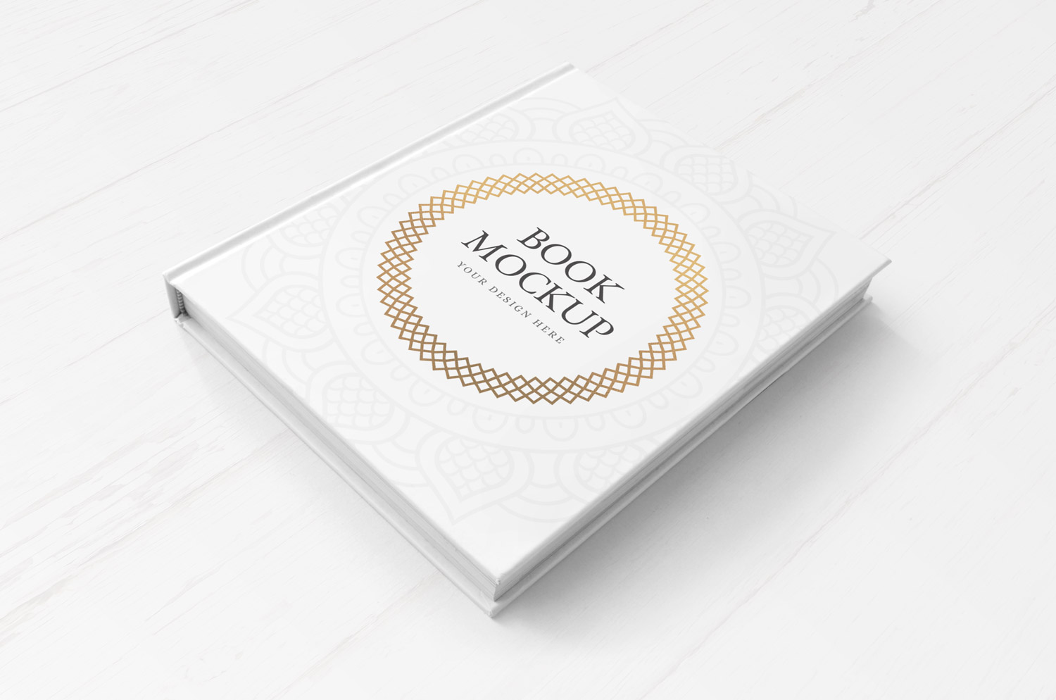 Hardcover Book Mockup PSD