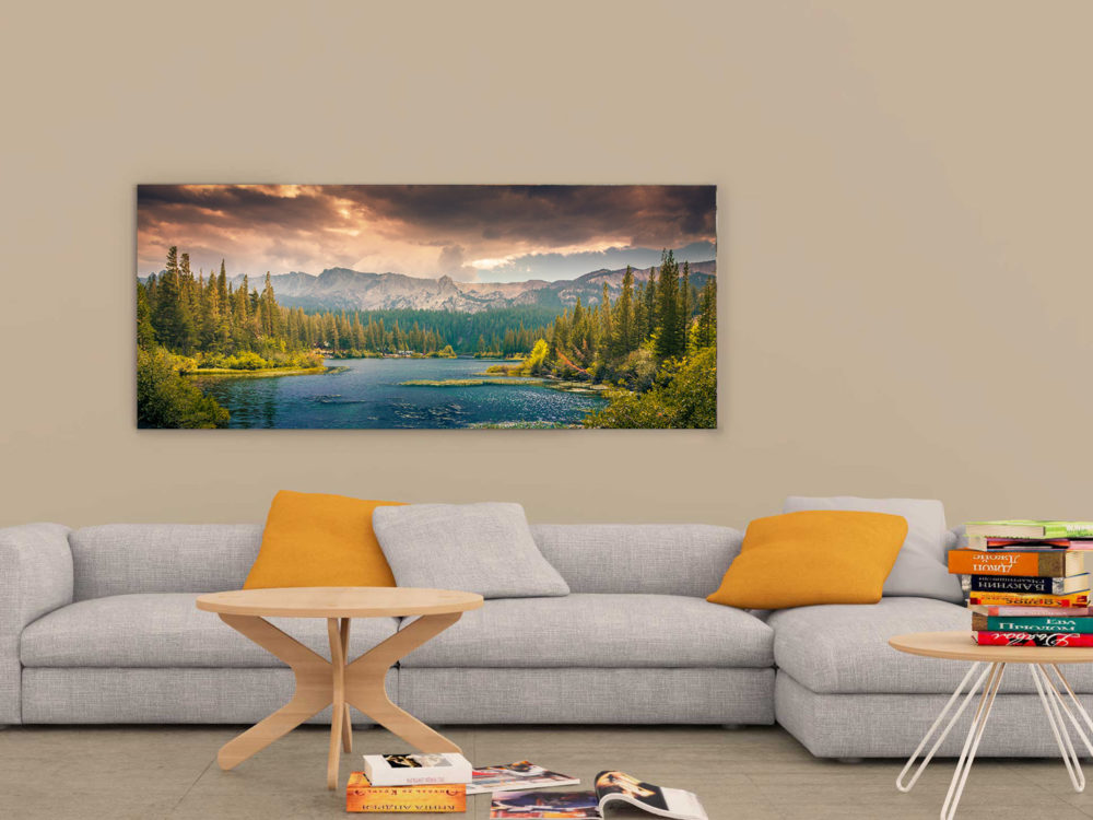 Download Ultra Wide Wall Art Mockup | Free Mockup