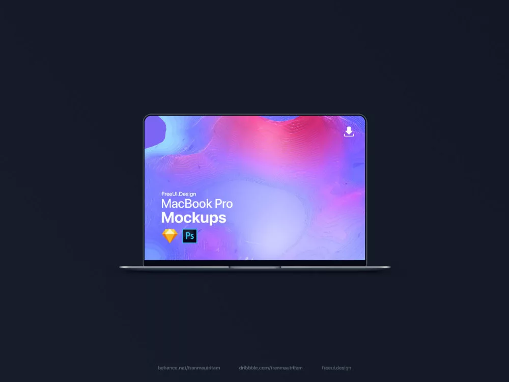 New MacBook Air Mockup 2018