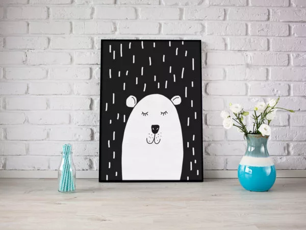 Painting Mock Up Design Free PSD