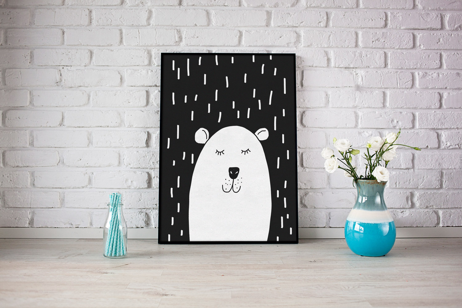 Painting Mock Up Design Free PSD | Free Mockup