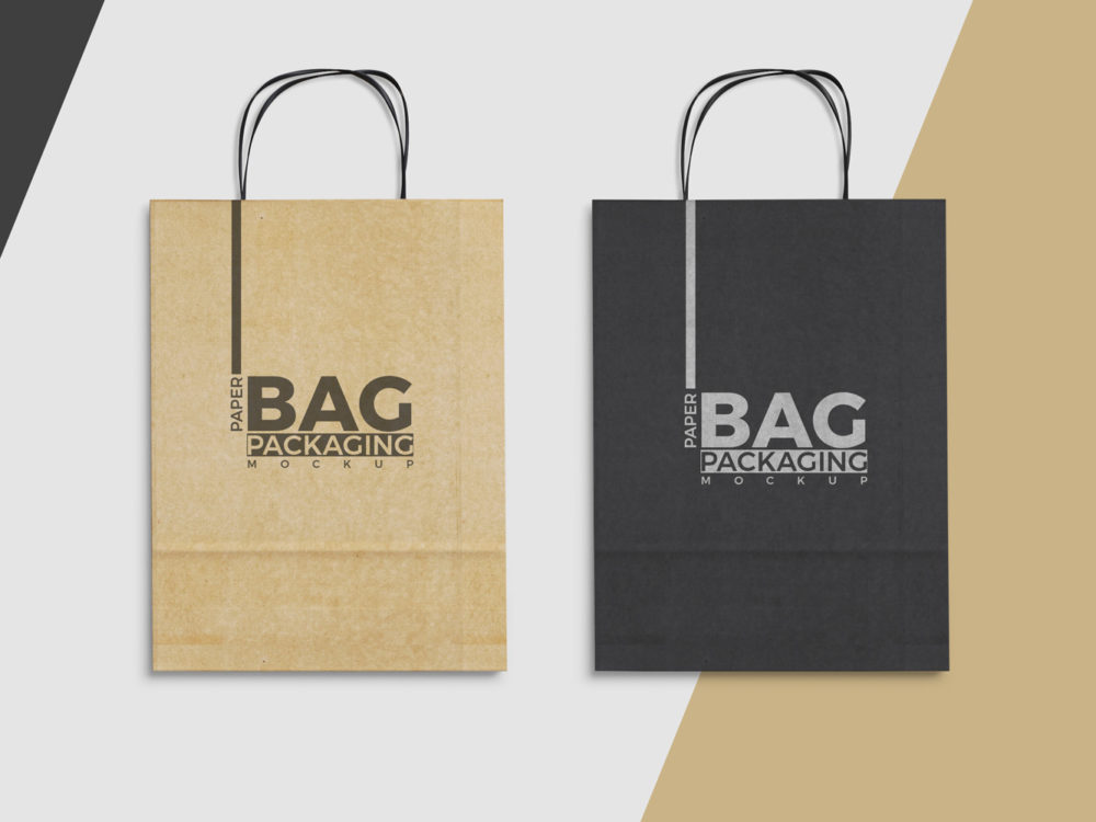 Download Paper Bag Mockup Free PSD | Free Mockup