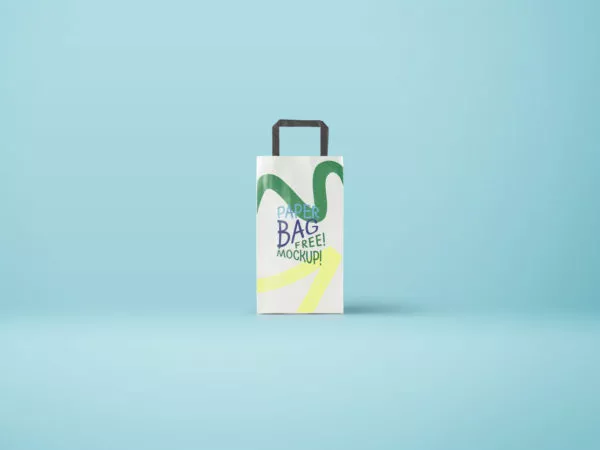 Long Paper Bag – Free PSD Mockup