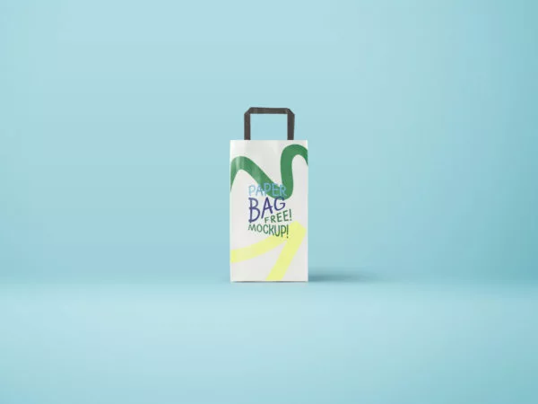Long Paper Bag – Free PSD Mockup
