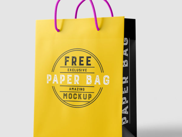 Shopping Bag PSD Mockup