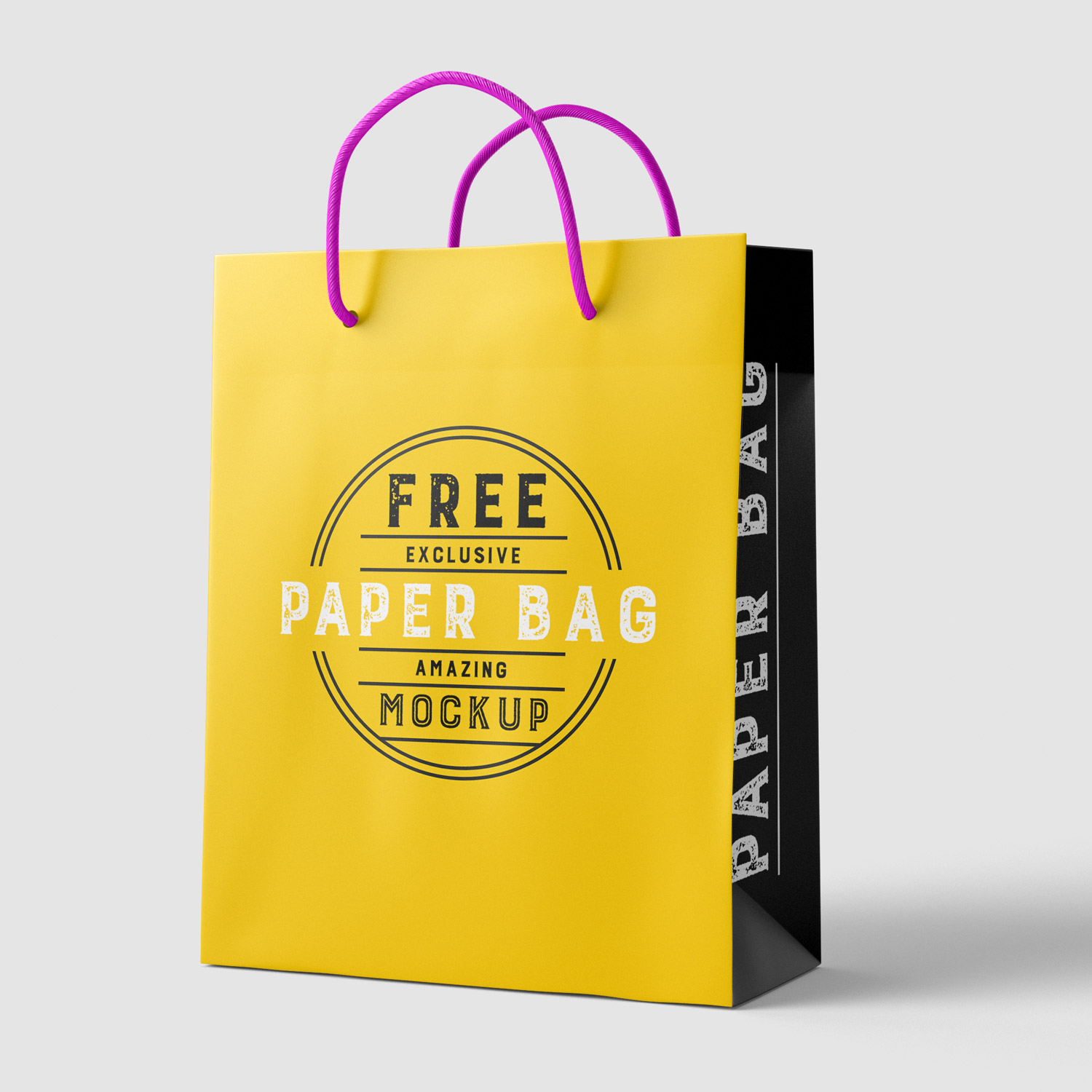 Shopping Bag PSD Mockup