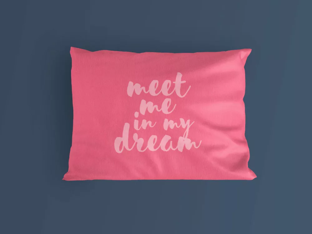 Pillow Free PSD Mockup
