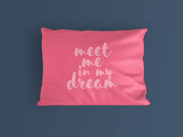 Pillow Free PSD Mockup