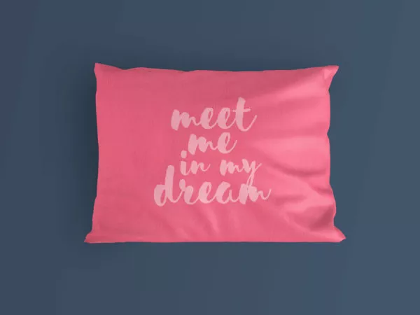 Pillow Free PSD Mockup
