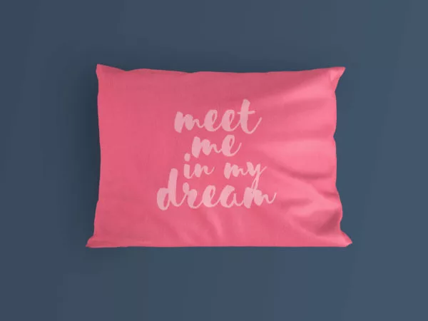 Pillow Free PSD Mockup