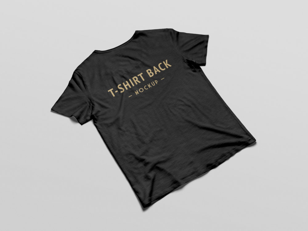 Download T-Shirt-MockUp-PSD-Back | Free Mockup