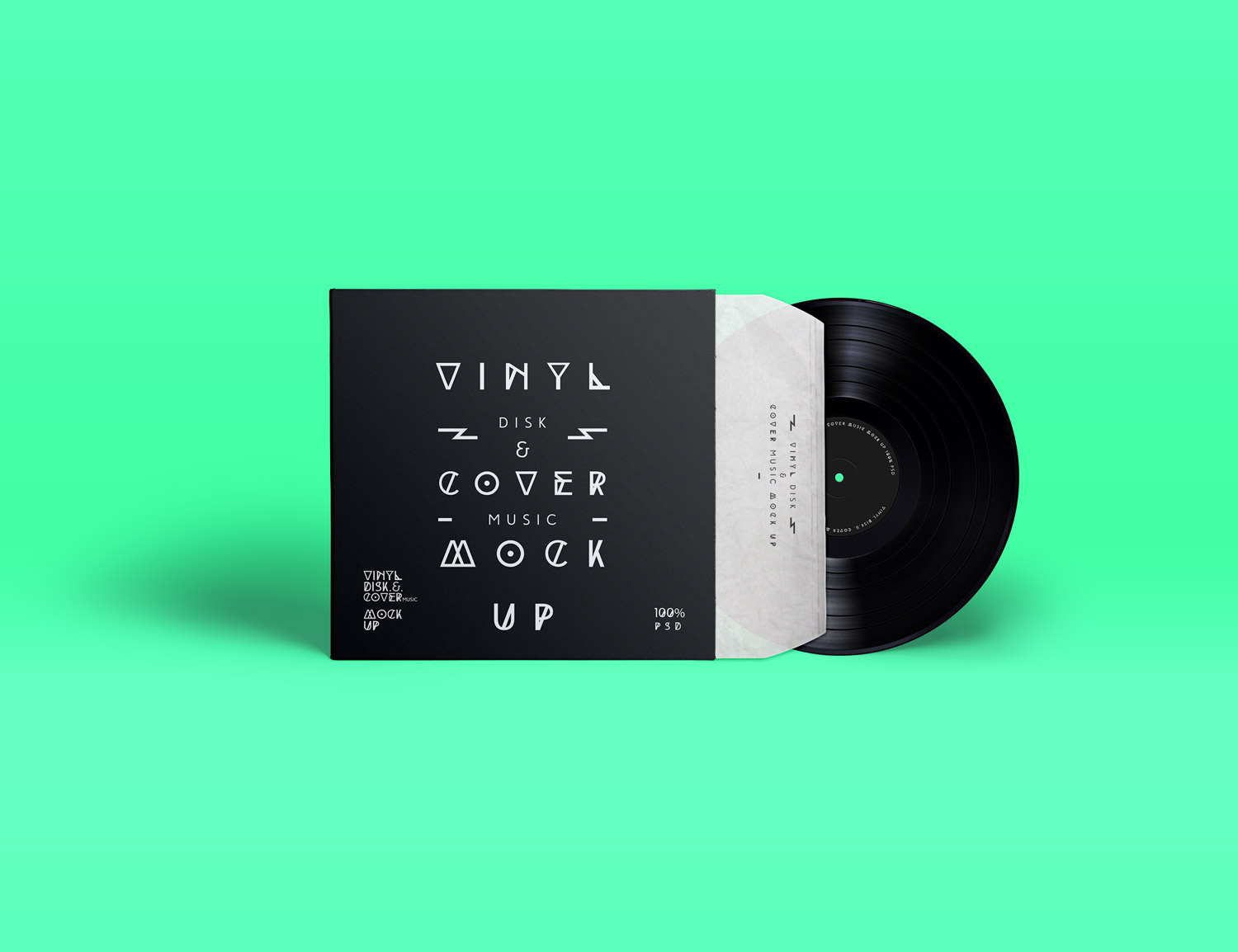 Download Psd Vinyl Cover Record Mock Up Free Mockup