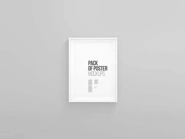 A3 Poster Frame Mockup
