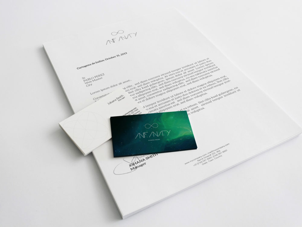 A4 Letterhead and Business Cards