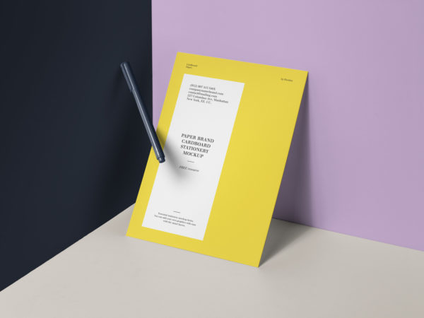 Brand Paper Mockup