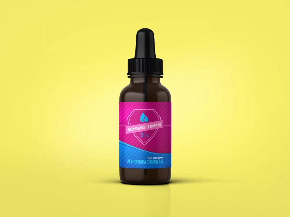Dropper Bottle Mock Up