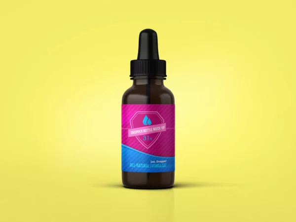 Dropper Bottle Mock Up