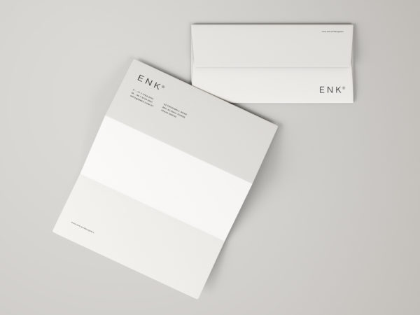 Envelope and Letterhead Mockup