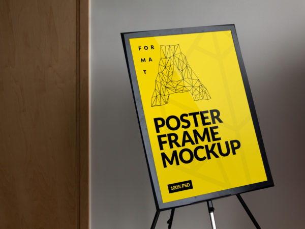 Frame Poster Free Mockup
