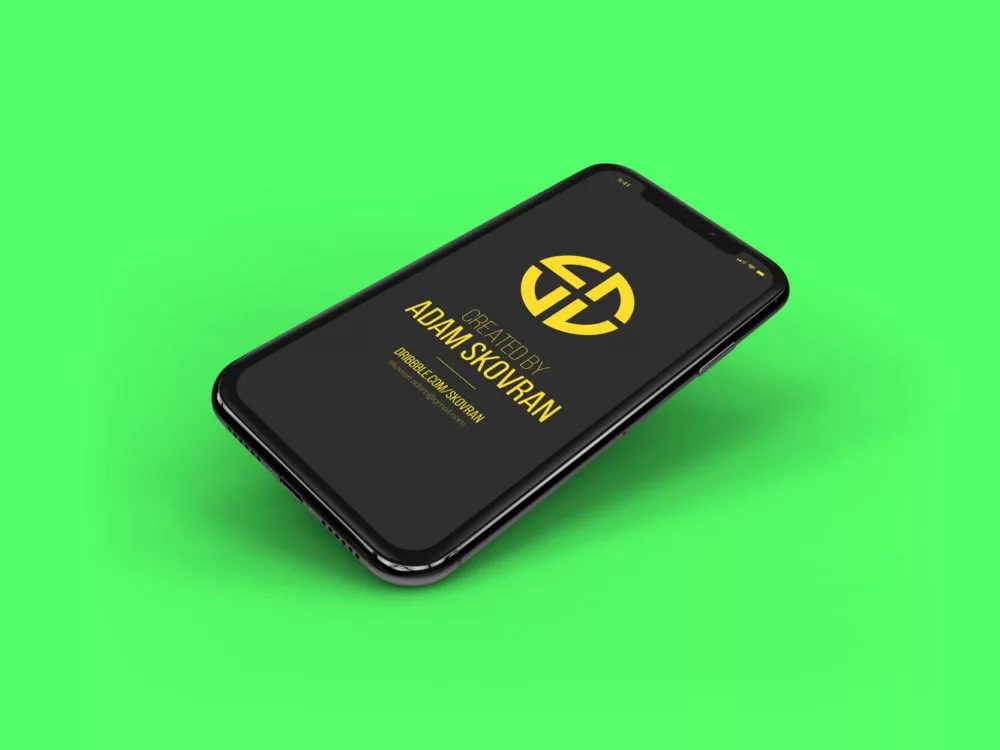 Free Apple iPhone X MockUps