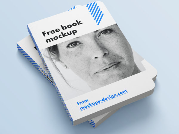 Book Mockup with Rounded Corners