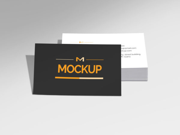 Free Business Card Mockup