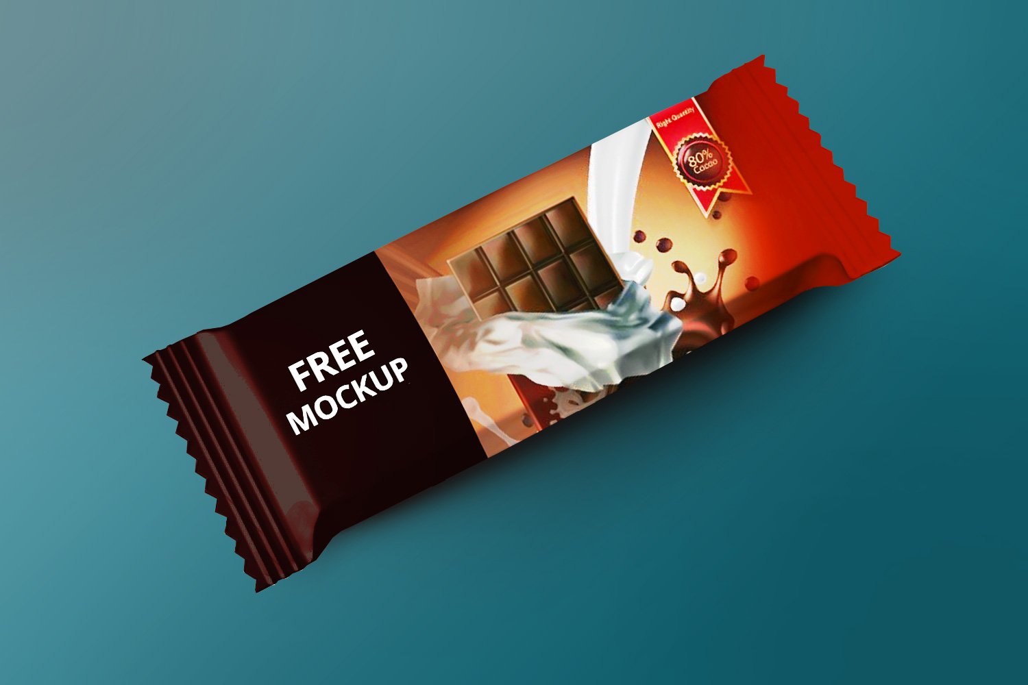 Download Chocolate Snack Bar Mockup Free Mockup