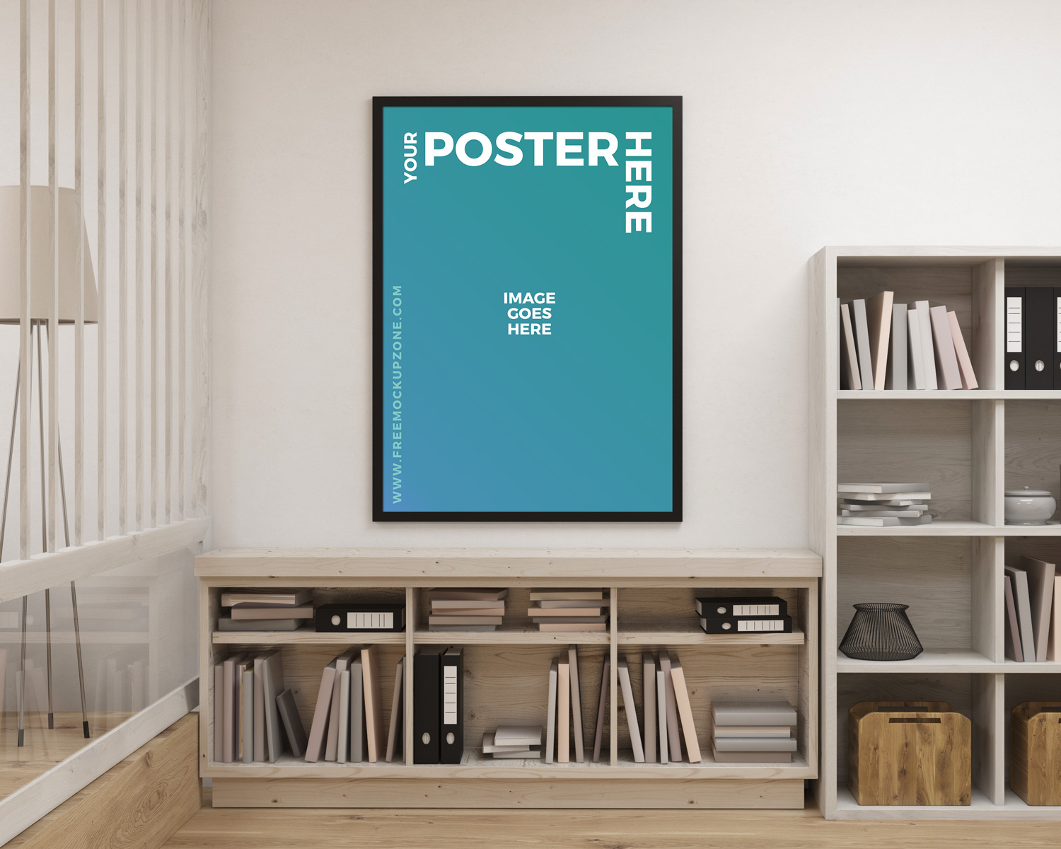Download Creative Interior Poster Mockup | Free Mockup