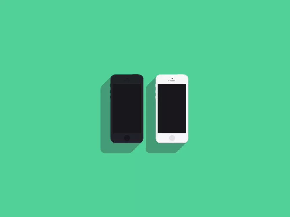 Free Flat Apple Devices Mockup