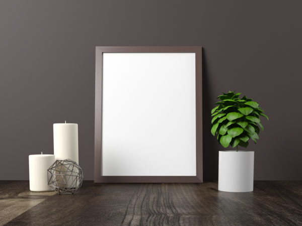 Free Frame Artwork Mockup PSD