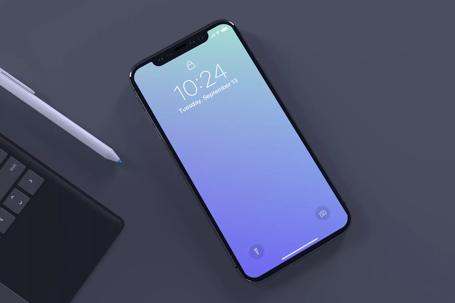 Free Mockup iPhone X PSD Free Mockup