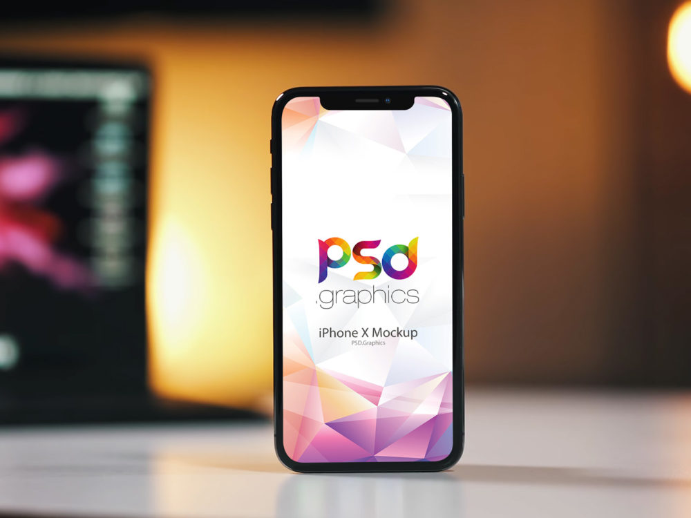 Free PSD iPhone X Mockup