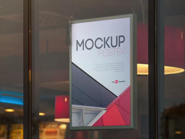 Free Poster Mock-Up PSD