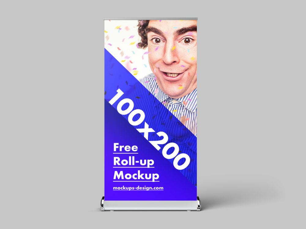 Download Free-Roll-Up-Mockup-02 | Free Mockup