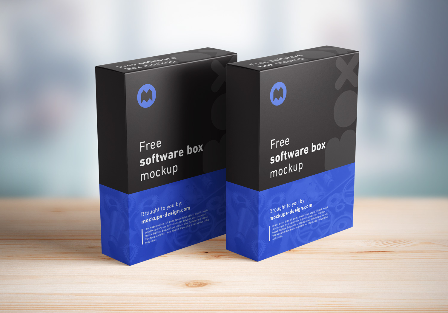 Download Software Box Mockup Free Mockup