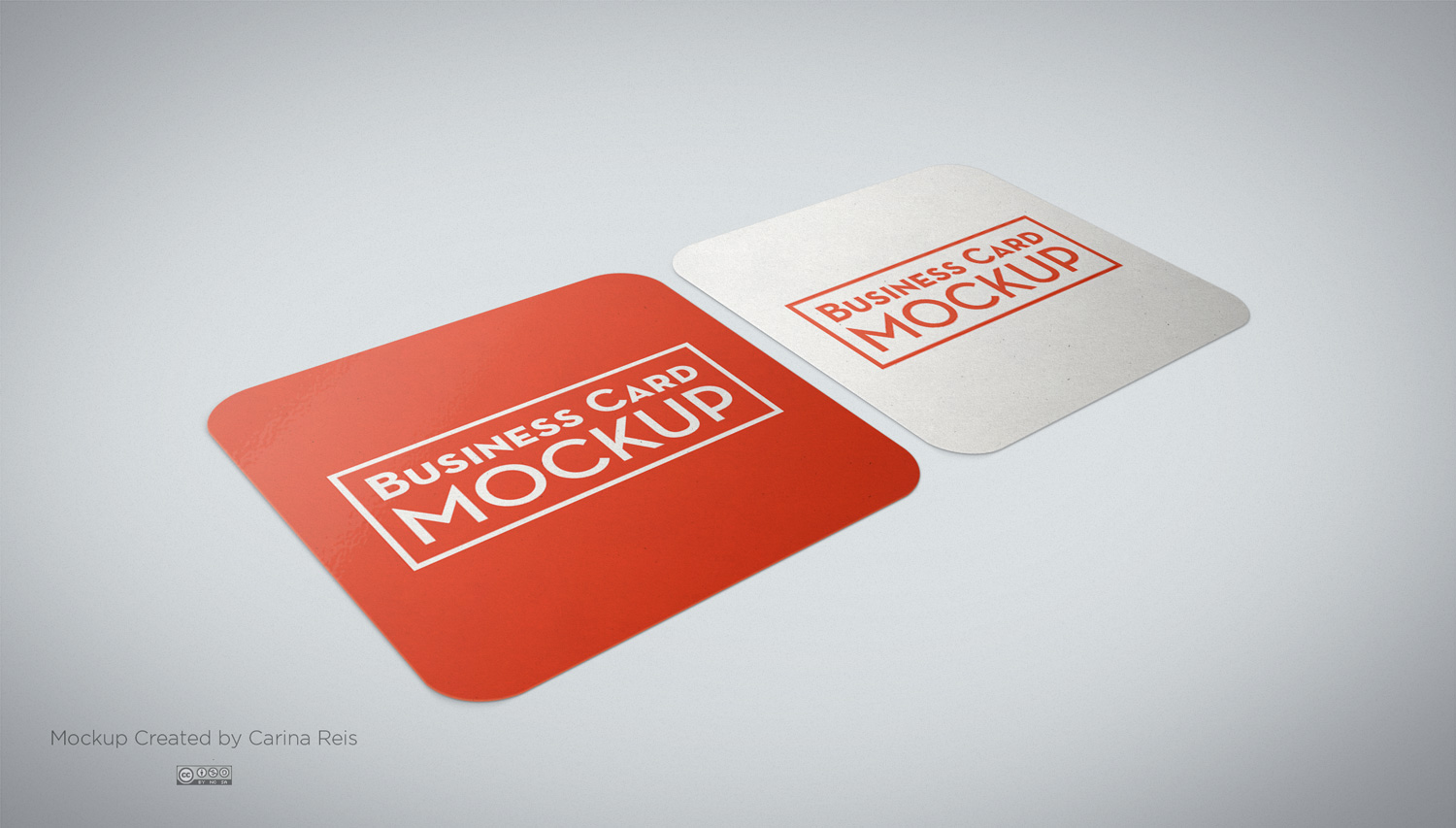 Download Free Square Business Card Mockup Free Mockup PSD Mockup Templates