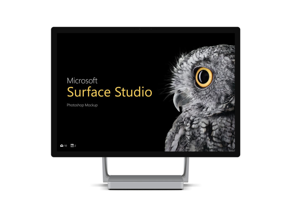 Free surface studio mockup | free mockup