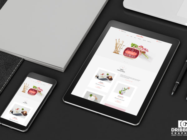 Free Tablet and Smartphone Mockup