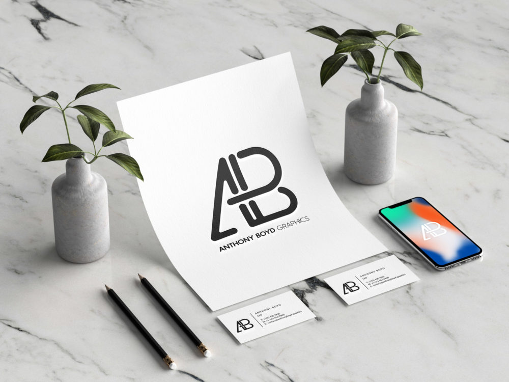 Download Modern Branding Identity Mockup Free Mockup