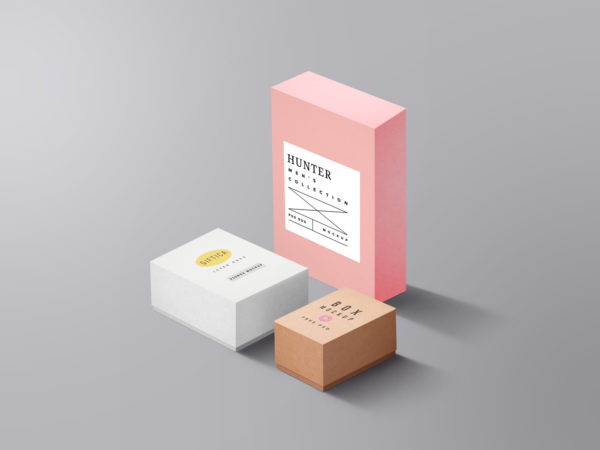 Packaging Boxes Mockup