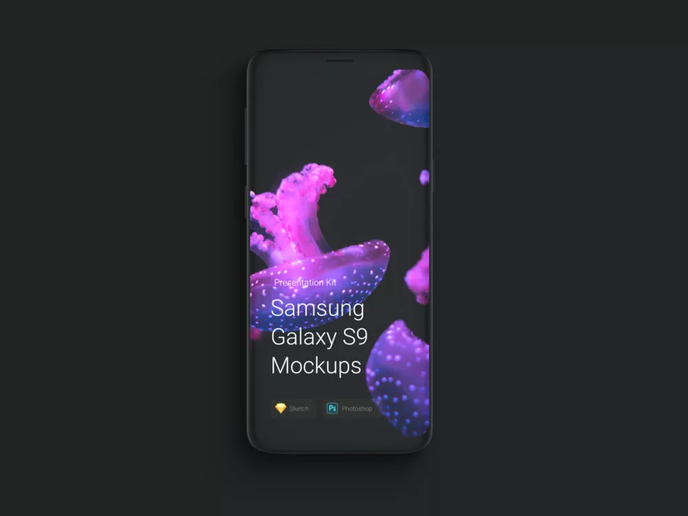 Samsung Galaxy S9 Free Mockup
