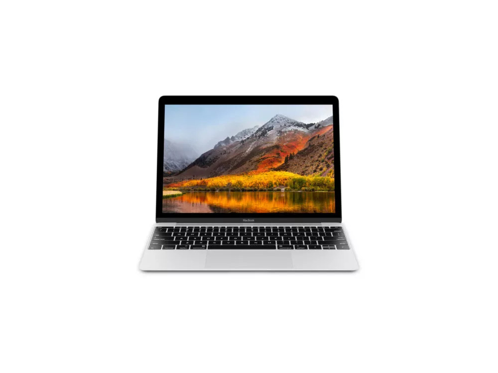 Silver MacBook Mockup