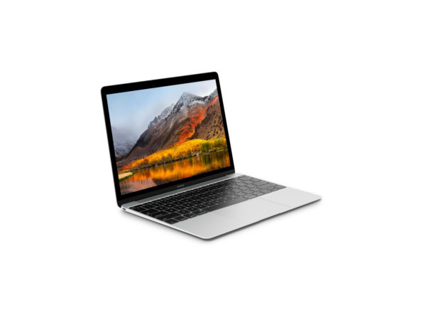 Silver MacBook Mockup