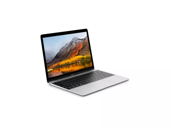 Silver MacBook Mockup