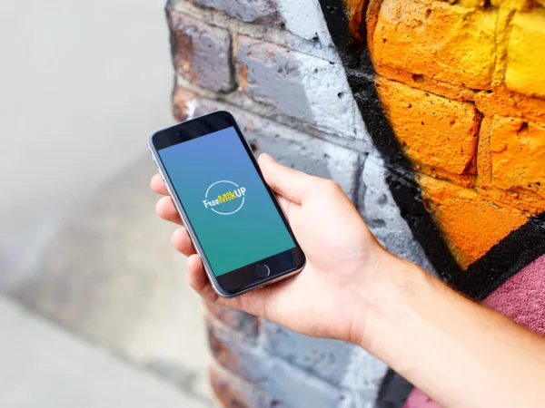 Street Art iPhone 7 PSD Mockup