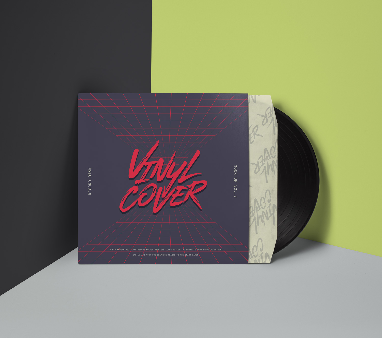 Download Vinyl-Cover-Record-Free-Mock-Up | Free Mockup