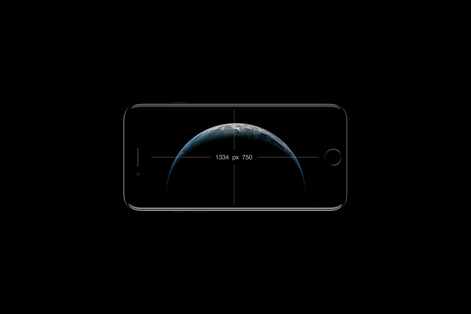 iPhone-7-Black-Realistic-Mockup_Landscape